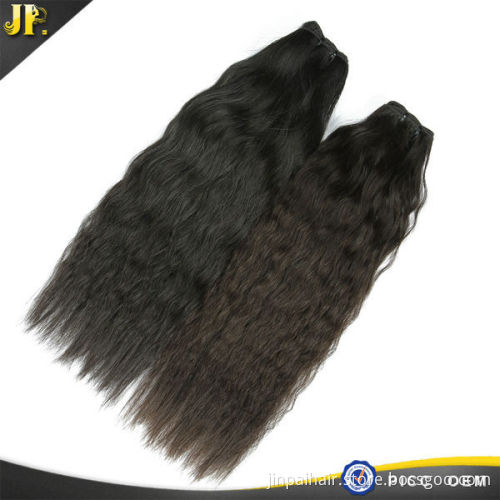 Super super lower price for mongolian kinky straight weave hair